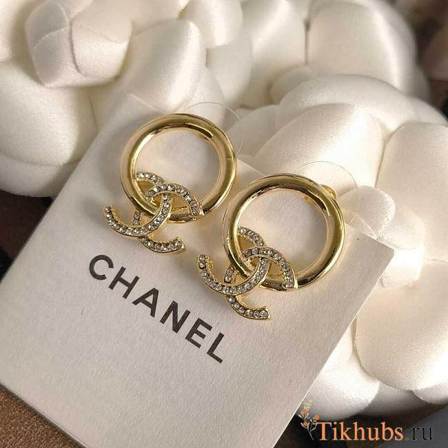 Chanel Gold Earrings - 1