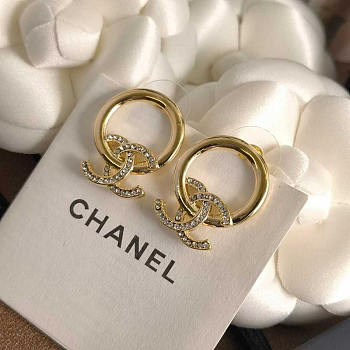 Chanel Gold Earrings