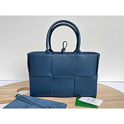 Bottega Veneta Small Arco Tote Bag Pale Dark Blue 30x20x11.5cm - 1