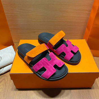 Hermes Chypre Sandal Rose And Orange