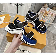 Louis Vuitton LV Archlight Sandal Black And Blue - 5