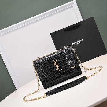 YSL sunset black with Gold hardware