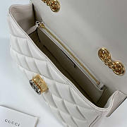 Gucci Deco Small Shoulder Bag White 25x19.5x8cm - 6