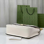 Gucci Deco Small Shoulder Bag White 25x19.5x8cm - 4