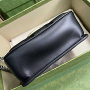 Gucci Deco Mini Shoulder Bag Black 18x14.5x8cm - 3