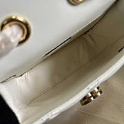 Gucci Deco Mini Shoulder Bag White 18x14.5x8cm - 6