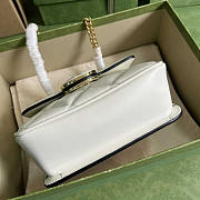 Gucci Deco Mini Shoulder Bag White 18x14.5x8cm - 4