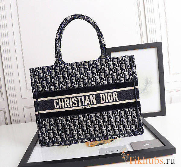 Dior Book Tote Medium Oblique 36cm - 1