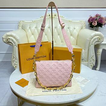 Louis Vuitton Coussin PM Pink M57790 Size 26 x 20 x 12 cm