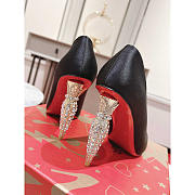 Christian Louboutin Hot Chick Leather Pumps 10cm Black - 5