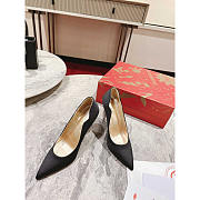 Christian Louboutin Hot Chick Leather Pumps 10cm Black - 4