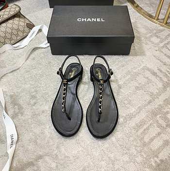 Chanel Sandals Black 03
