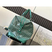 Goyard Luggage Boeing Travelling Bag Green 55x32x22cm - 6
