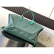 Goyard Luggage Boeing Travelling Bag Green 55x32x22cm - 4