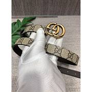 Gucci Double G Gold Belt 2cm - 4