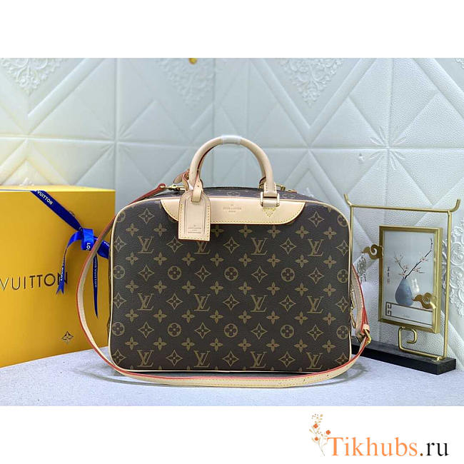 Louis Vuitton LV Bowling Vanity Bag 36x26x16cm - 1