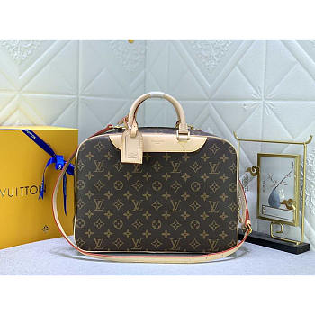 Louis Vuitton LV Bowling Vanity Bag 36x26x16cm