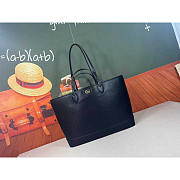 Gucci Ophidia Medium Tote Bag Black 38.5x28.5x15cm - 1