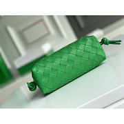 Bottega Veneta Mini Loop Camera Bag Green 17x10x6cm - 4