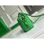 Bottega Veneta Mini Loop Camera Bag Green 17x10x6cm - 5