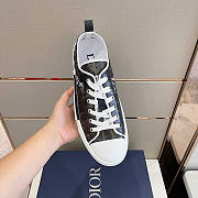 Dior Essentials B23 Low-top Sneaker Black and White  - 3