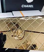 Chanel Evening Bag Gold Metal Gold 18cm - 2