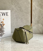 Loewe Small Puzzle Bag Khaki Green 24x16x10.5cm - 5