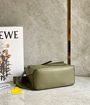 Loewe Small Puzzle Bag Khaki Green 24x16x10.5cm - 4