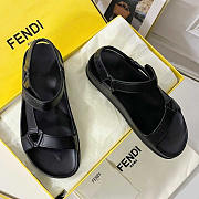 Fendi Hiker Sandal Rubber Black - 5