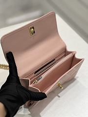 Chanel 23S WOC Caviar Gold Pink 19cm - 3