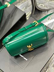 YSL Solferino Medium Gold Green 23x16x6cm - 3