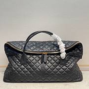 YSL ES Giant Travel Bag In Quilted Leather 56x50x19cm - 1