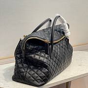 YSL ES Giant Travel Bag In Quilted Leather 56x50x19cm - 5