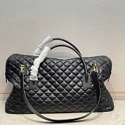 YSL ES Giant Travel Bag In Quilted Leather 56x50x19cm - 4