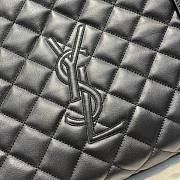 YSL ES Giant Travel Bag In Quilted Leather 56x50x19cm - 2