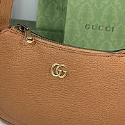 Gucci Aphrodite Shoulder Bag With Double G Brown 21x12x4cm - 2