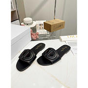 Dior D-Club Slide Calfskin Black - 3