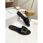 Dior D-Club Slide Calfskin Black - 4