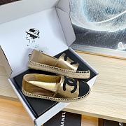 Chanel Espadrilles Gold & Black  - 5