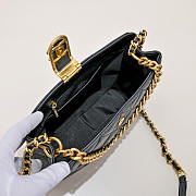 Chanel Small Hobo Bag Small Black 23x17x7cm - 3