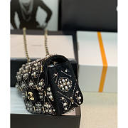 Chanel SS2022 Spring and Summer New Series Chain Black 20x15.5x6cm - 5