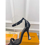 Louis Vuitton LV Sparkle Sandal Black Heel 9.5cm - 4