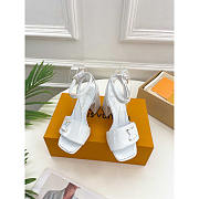 Louis Vuitton LV Shake Sandal White Heel 9.5cm - 4