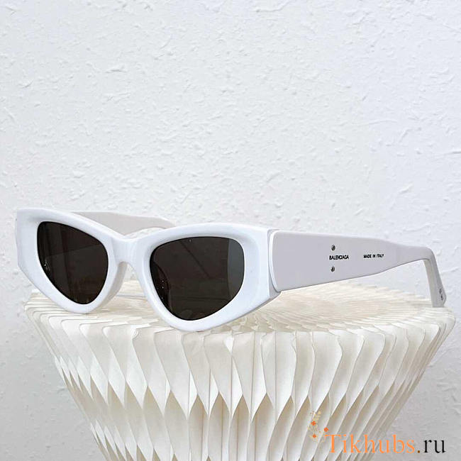 Balenciaga Eyewear Sunglasses White - 1