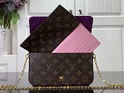 Louis Vuitton Felicie Pochette LV x YK Monogram 21 x 12 x 3 cm - 4