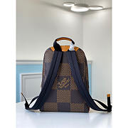 Louis Vuitton LV x Nigo Campus Backpack Damier Ebene Giant Brown 30x39x13cm - 5