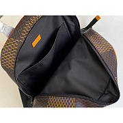 Louis Vuitton LV x Nigo Campus Backpack Damier Ebene Giant Brown 30x39x13cm - 6