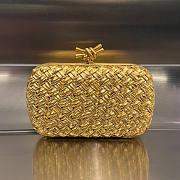 Bottega Veneta Knot Gold 20x12x5.5cm - 1