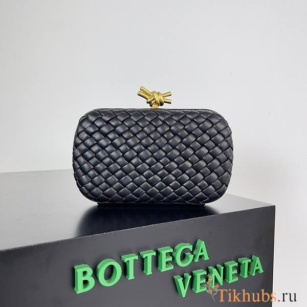 Bottega Veneta Knot Black 20x12x5.5cm - 1
