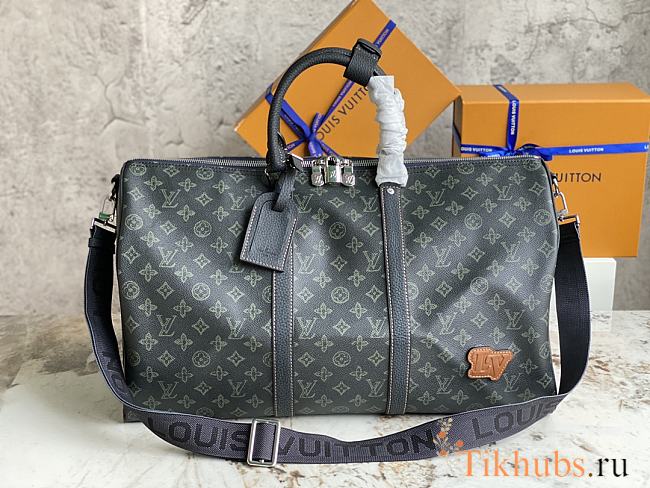 Louis Vuitton LV Keepall Bandoulière 50 Dark Green 50 x 29 x 23 cm - 1